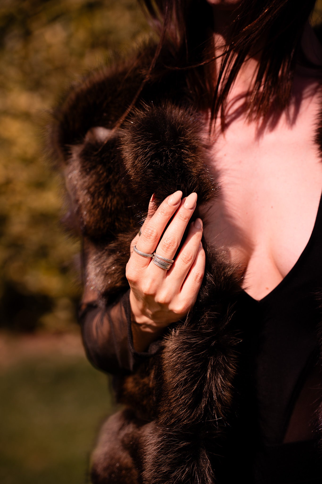 Gilet di Marmotta Naturale - Pellicceria Stephanie