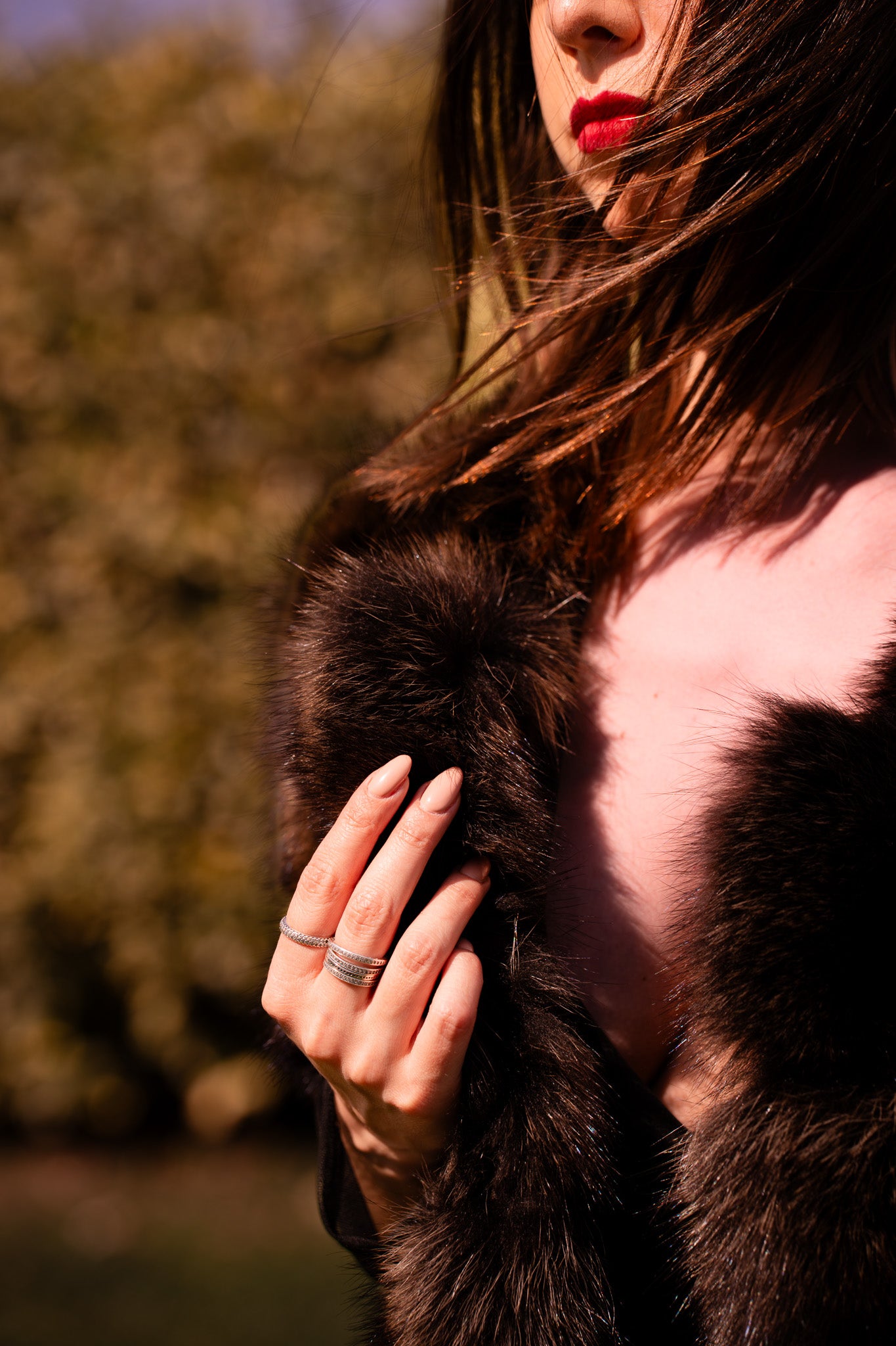 Gilet di Marmotta Naturale - Pellicceria Stephanie