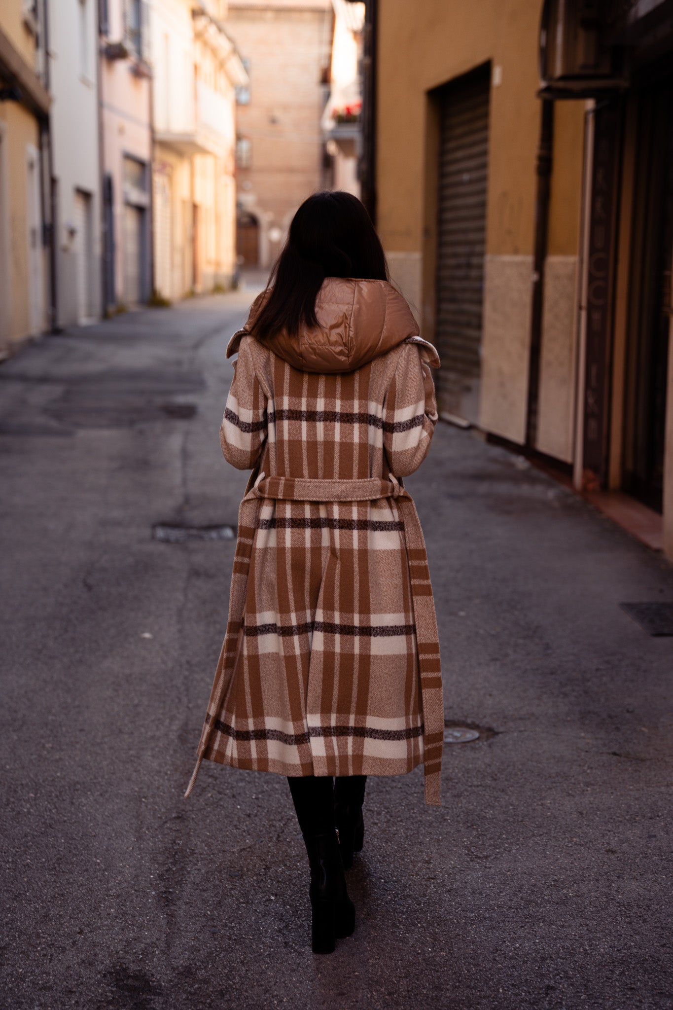 Cappotto Lungo Scozzese