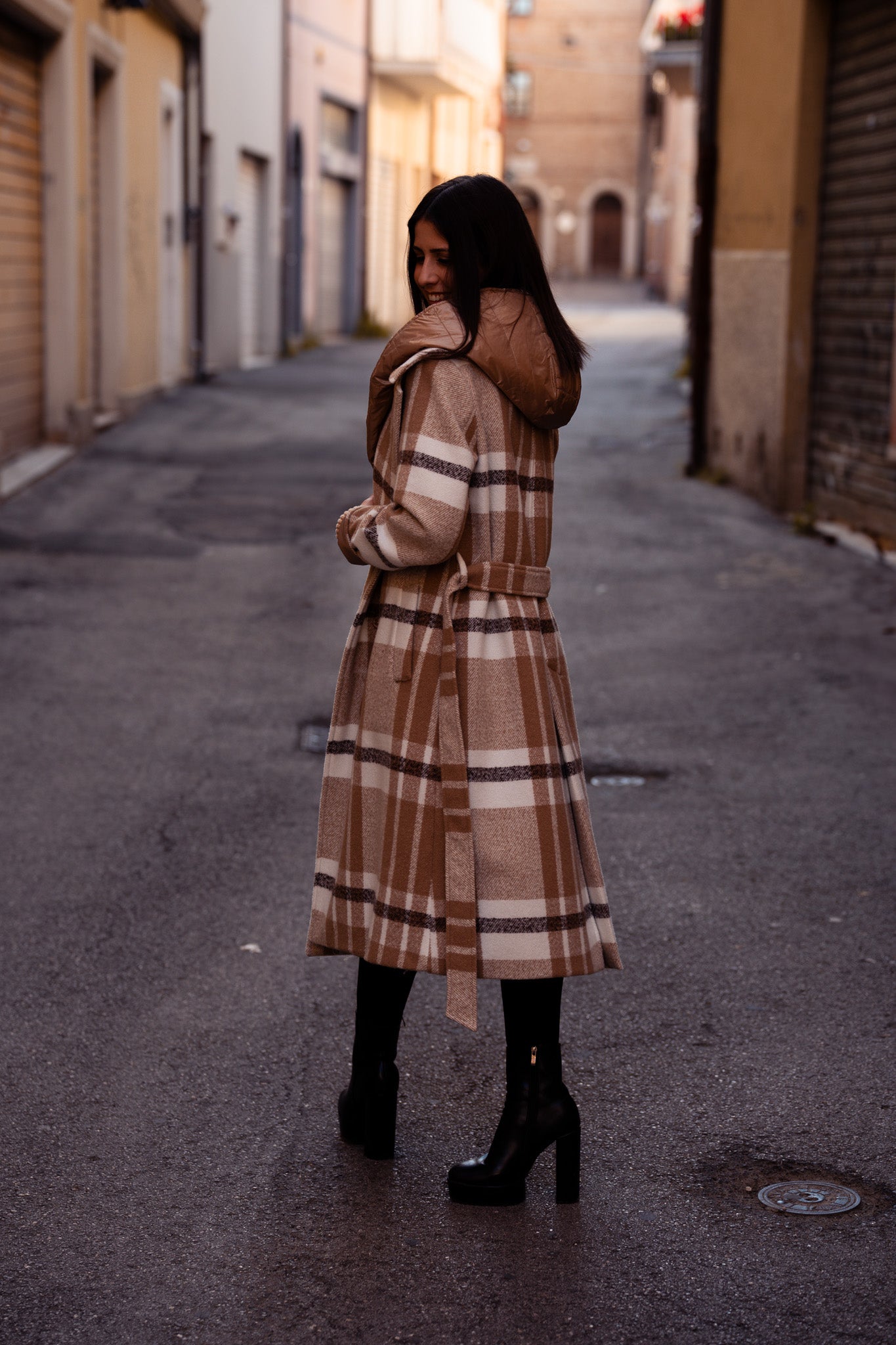 Cappotto Lungo Scozzese