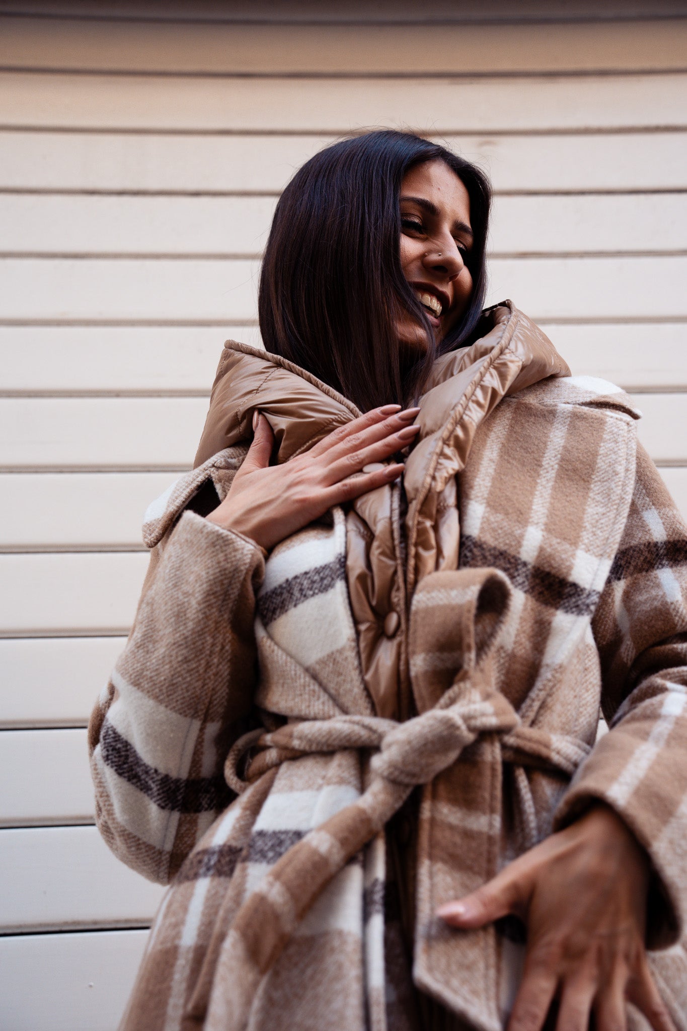 Cappotto Lungo Scozzese