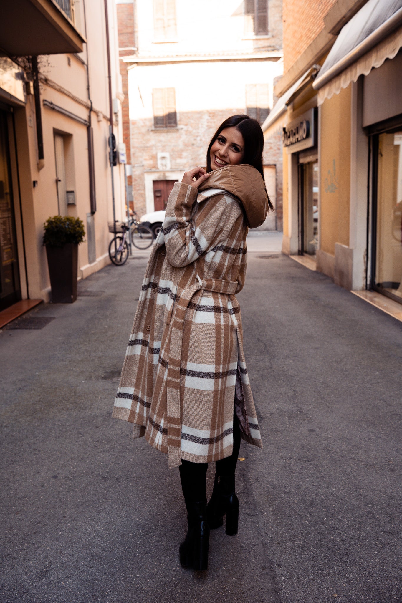 Cappotto Lungo Scozzese