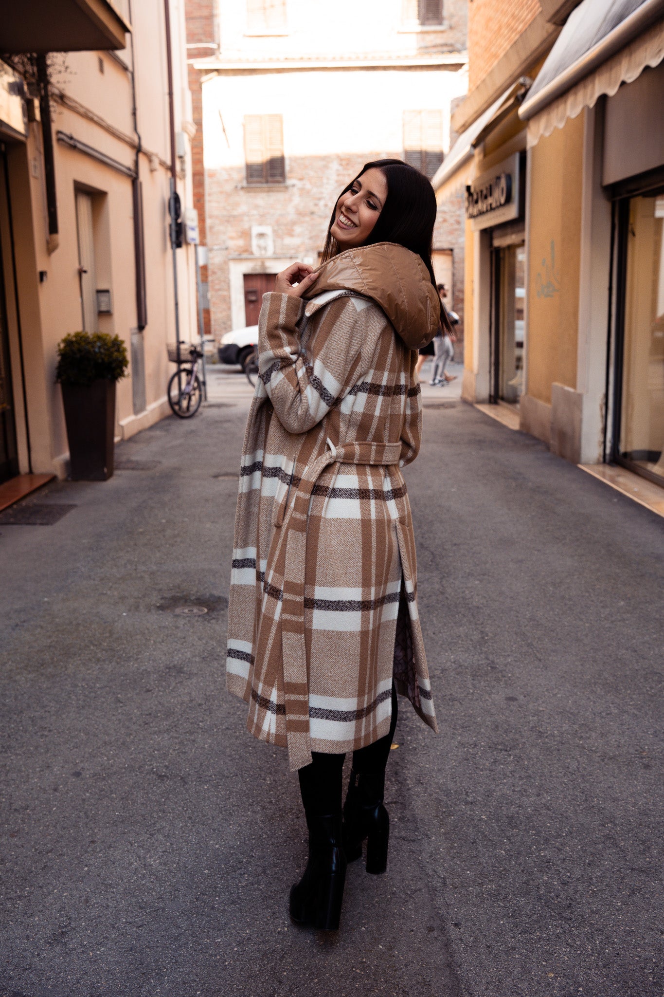 Cappotto Lungo Scozzese