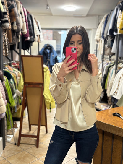 Giacca Beige - Pellicceria Stephanie