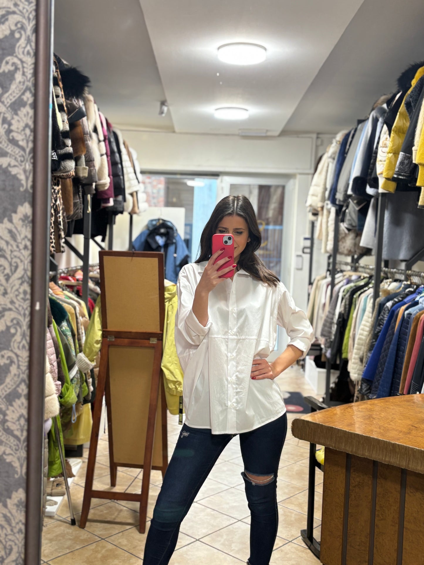 Camicia Bianca - Pellicceria Stephanie