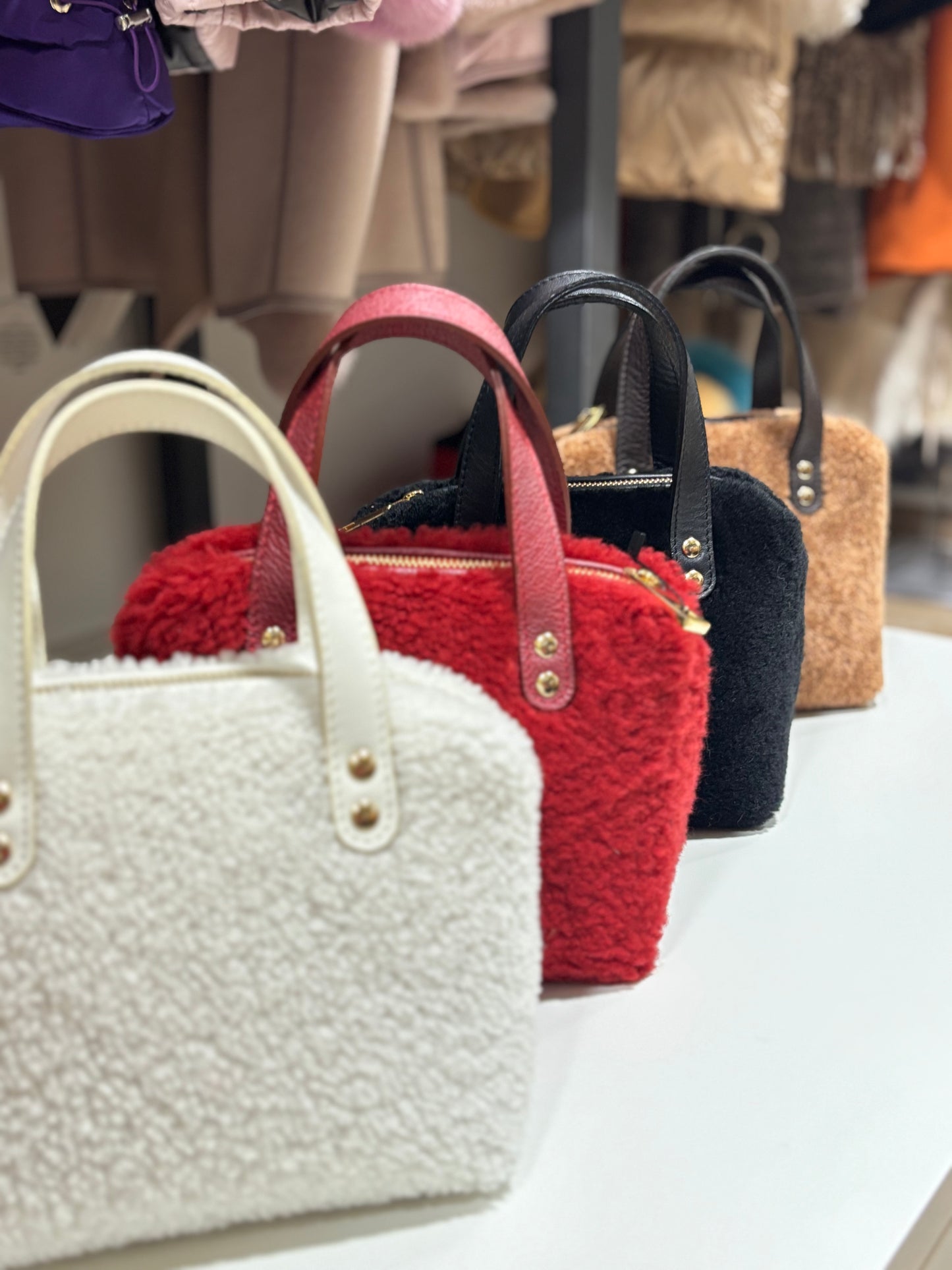 Borsa in montone Cleo - Pellicceria Stephanie